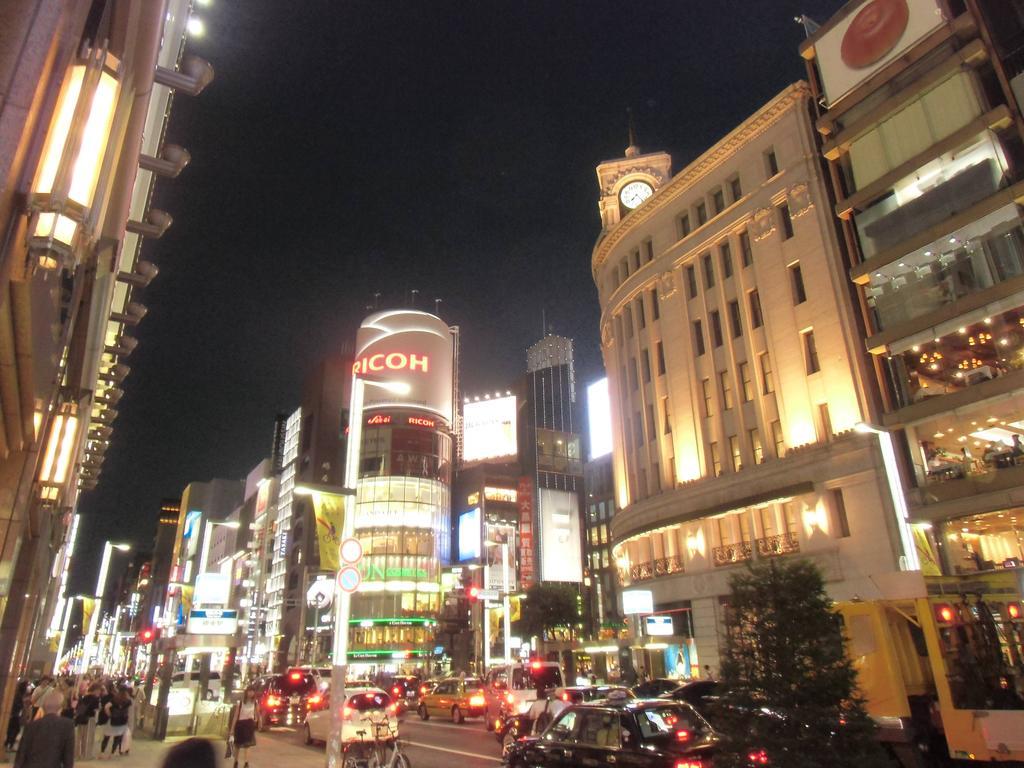 Hotel Monterey Lasoeur Ginza Tōkyō Extérieur photo